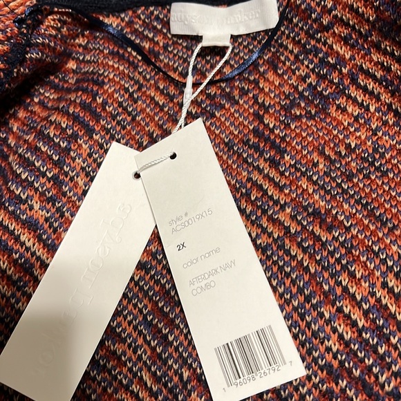 Multi-colored cardigan sweater - Picture 7 of 8